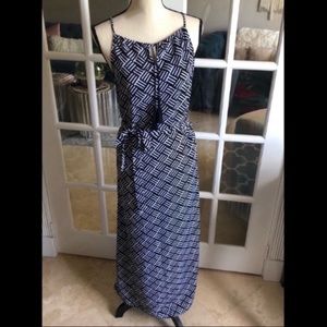 Blue Maxi Dress Sz M